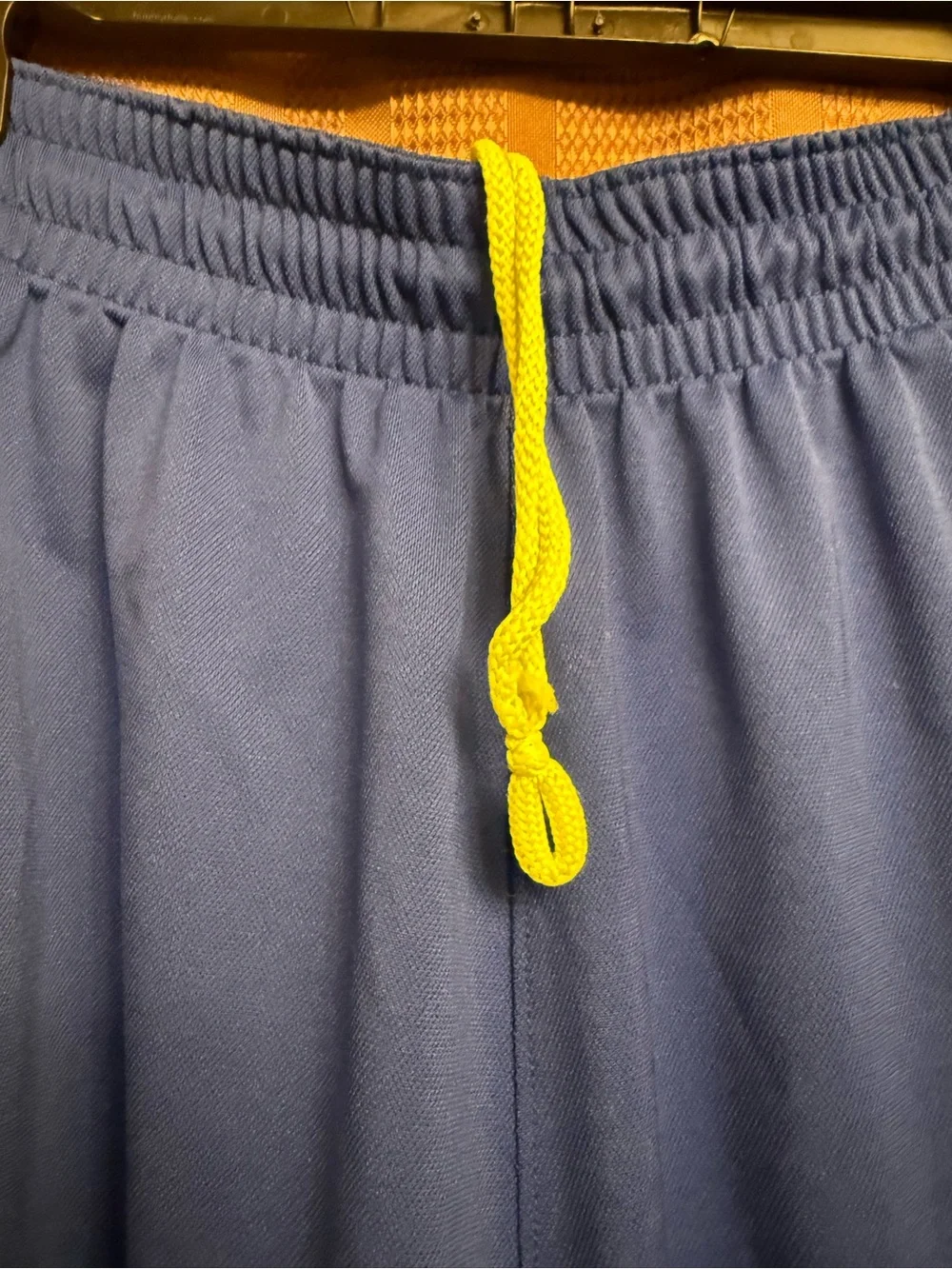 Nike KD 5 Basketball Dri-fit Royal Blue and Bright Yellow Shorts Size L